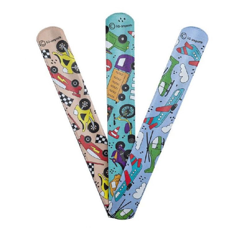 KLAP ARMBANDJES VOERTUIGEN Per Stuk