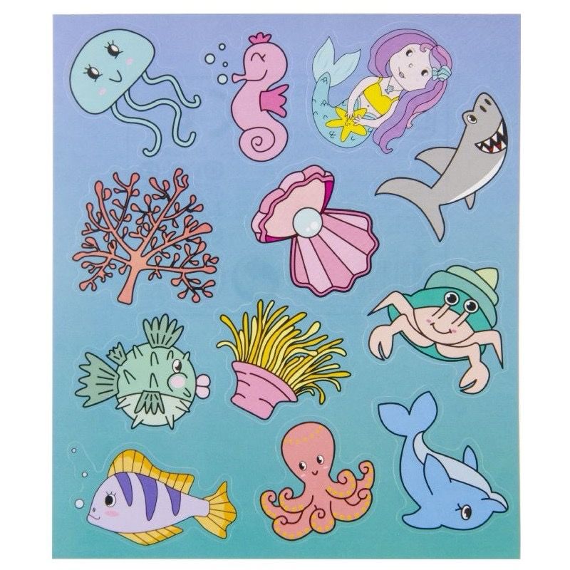 FUN STICKERS – MODEL: ZEEDIEREN 10 stks