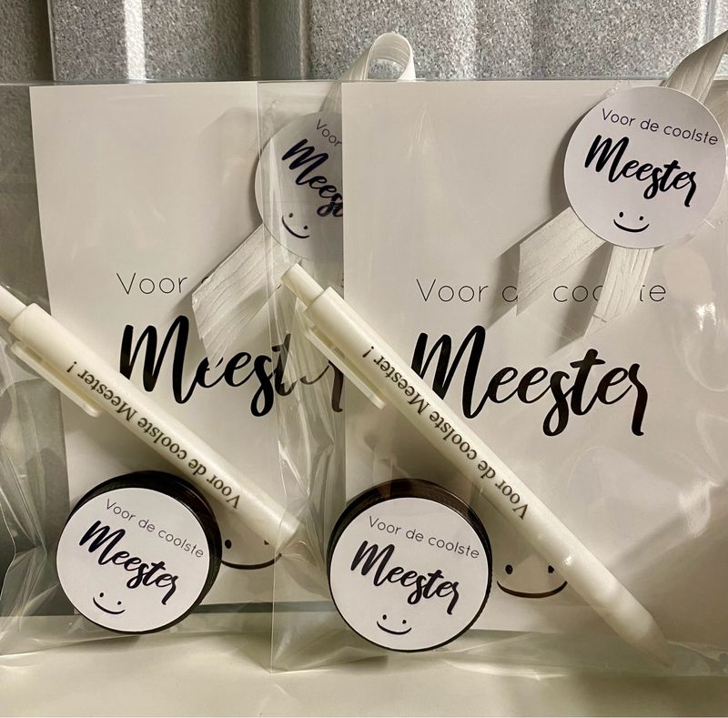 Cadeausetje Voor De Coolste Meester