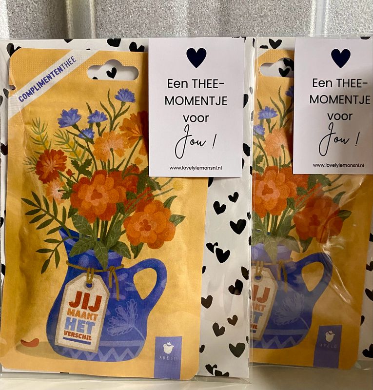 ARELO Jij maakt het Verschil - Complimententhee