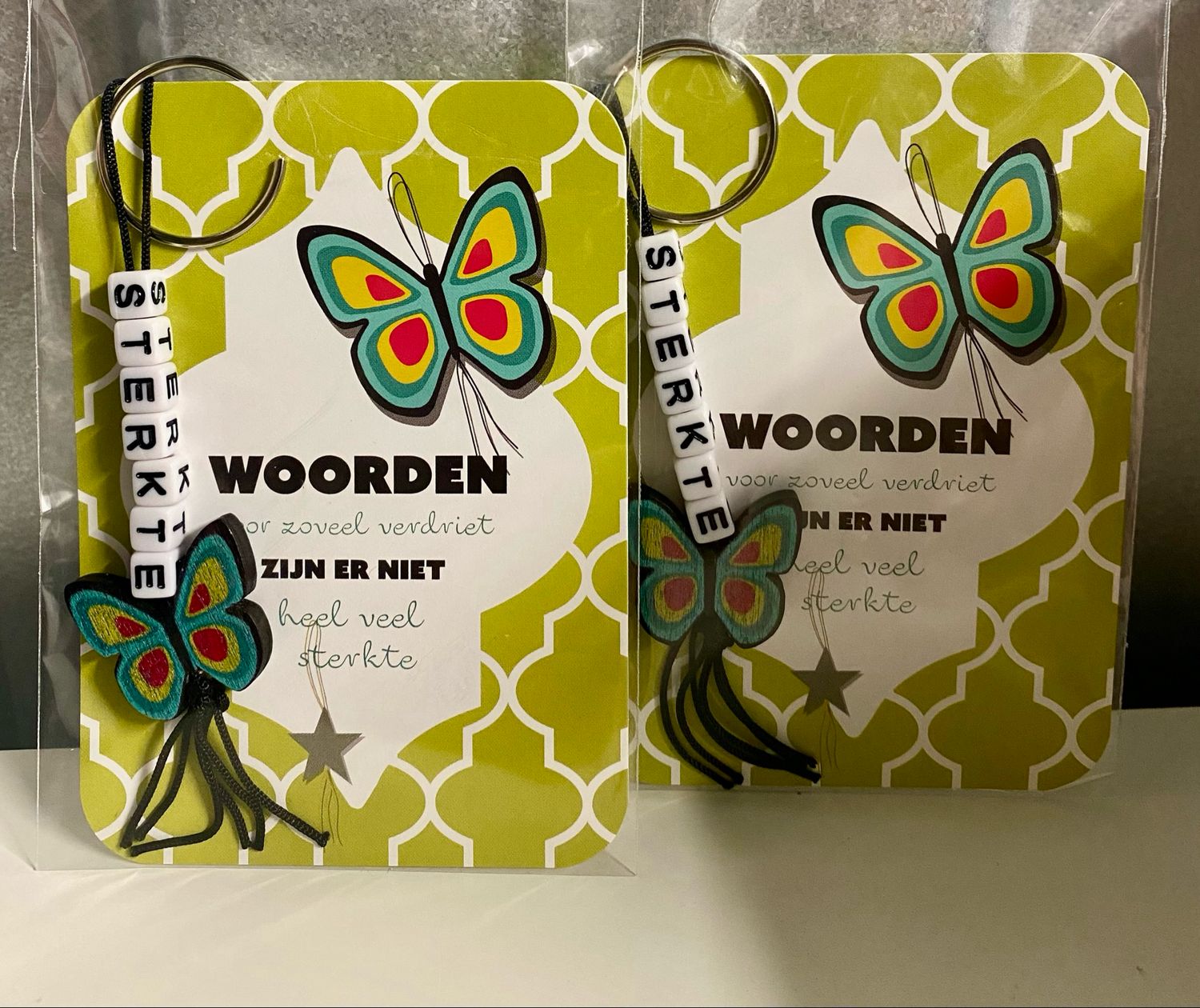 Troostgeschenkje woorden voor zoveel verdriet.... Gelukspoppetjes Met Kaartje (Verlies)