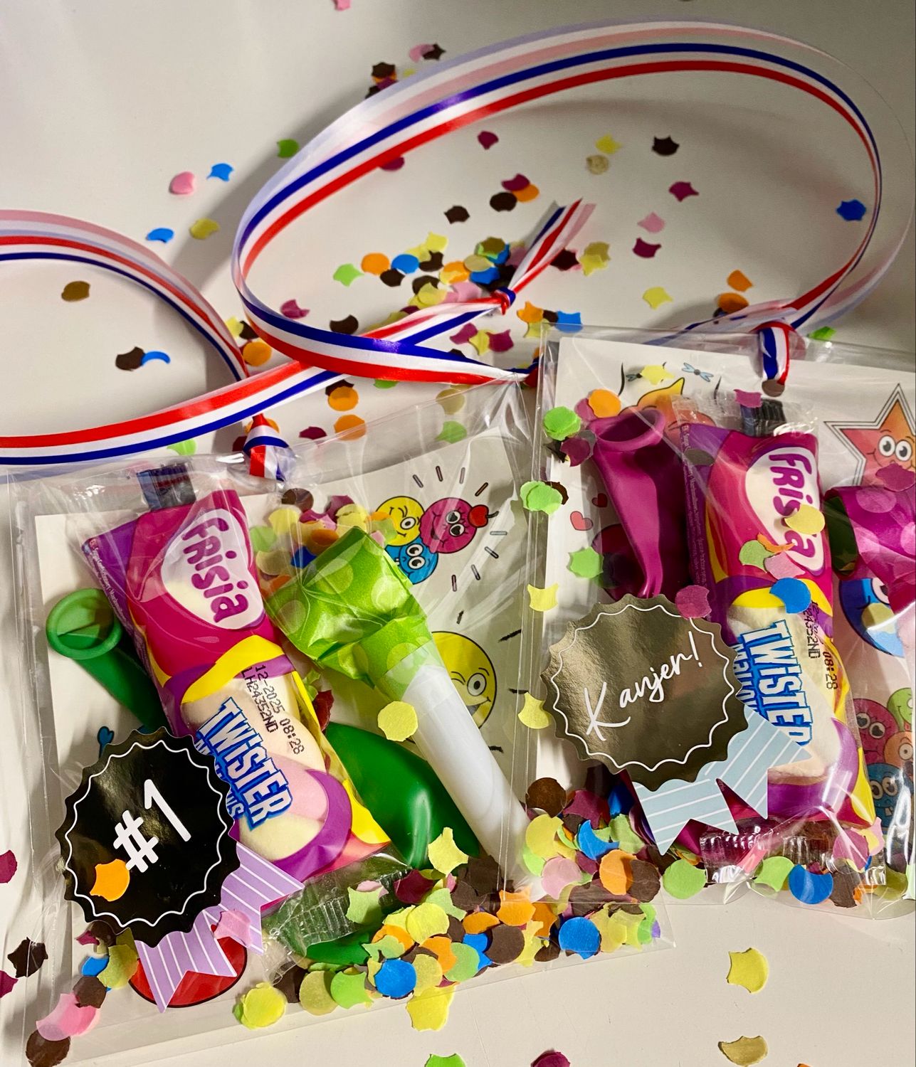 03. Avondvierdaagse Setje Feest Smiley Glutenvrij