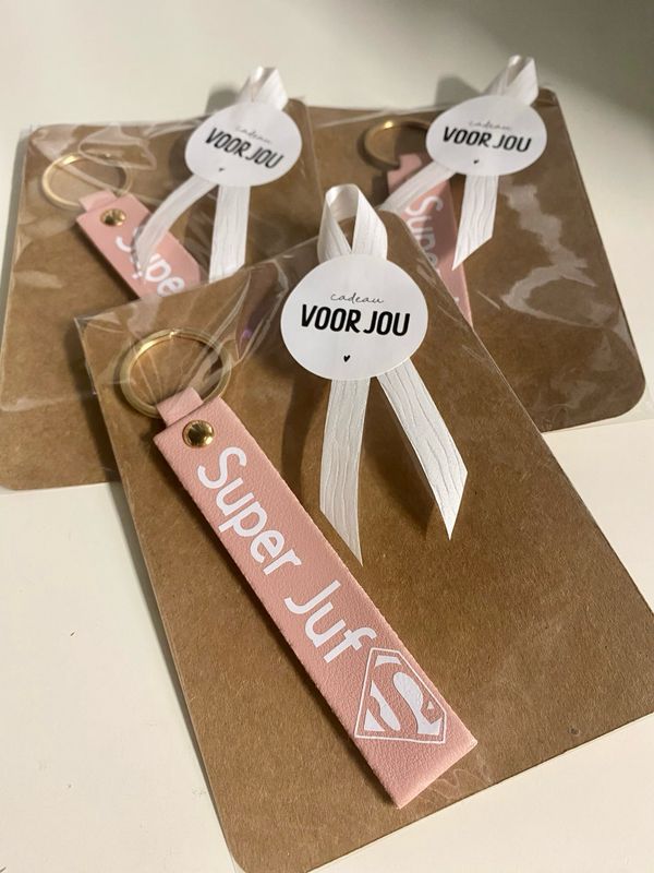 Sleutelhanger Super Juf