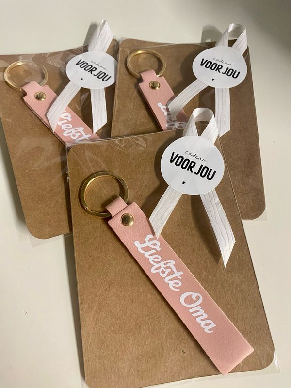 Sleutelhanger Liefste Oma
