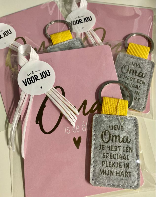Cadeausetje Lieve Oma Speciaal Plekje Mijn Hart