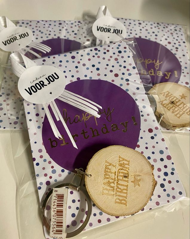 Cadeausetje Happy Birthday !