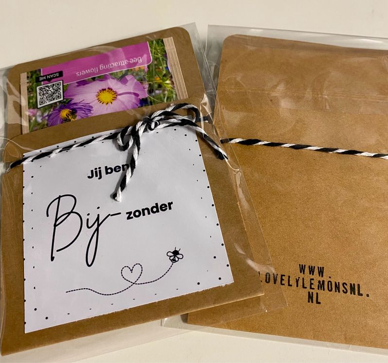 Bloemenzaadjes Geschenk Jij Bent Bijzonder!
