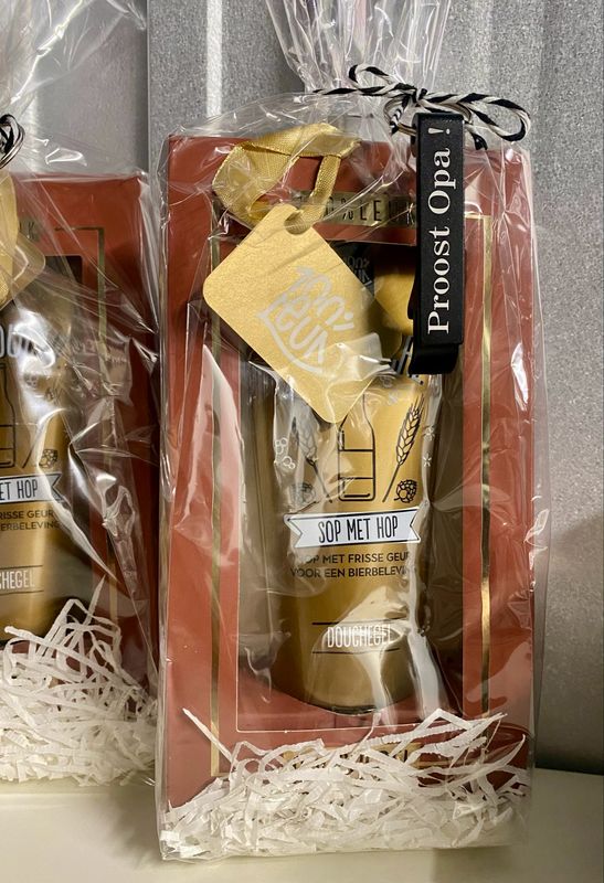Cadeauset Proost Opa Douchegel Sop Met Hop 100% Leuk Cadeauset Proost Opa Douchegel Sop Met Hop 100% Leuk