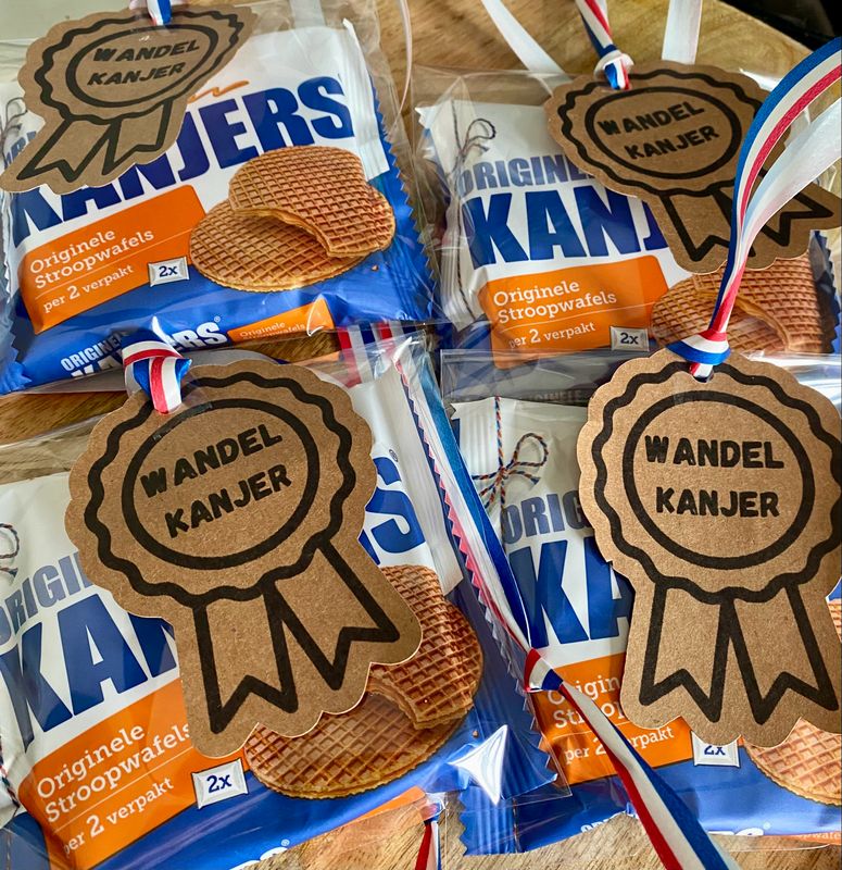 20. Avondvierdaagse Kanjer Stroopwafels Wandel Kanjer Vegetarisch