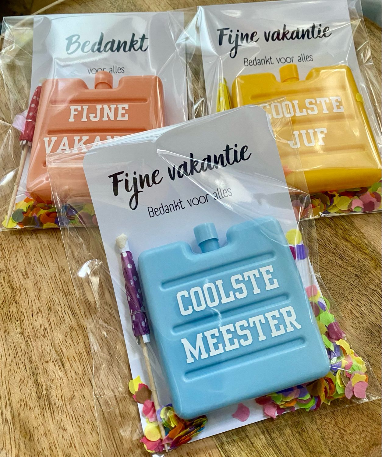 Pakketje Fijne Vakantie Juf Meester Algemeen Pakketje Fijne Vakantie Juf Meester Algemeen