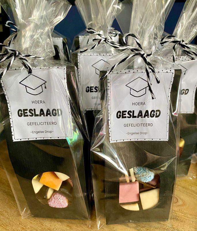 Blokbodemzakje Hoera Geslaagd