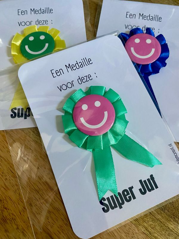 Kaart Een Medaille Voor Deze Super Juf