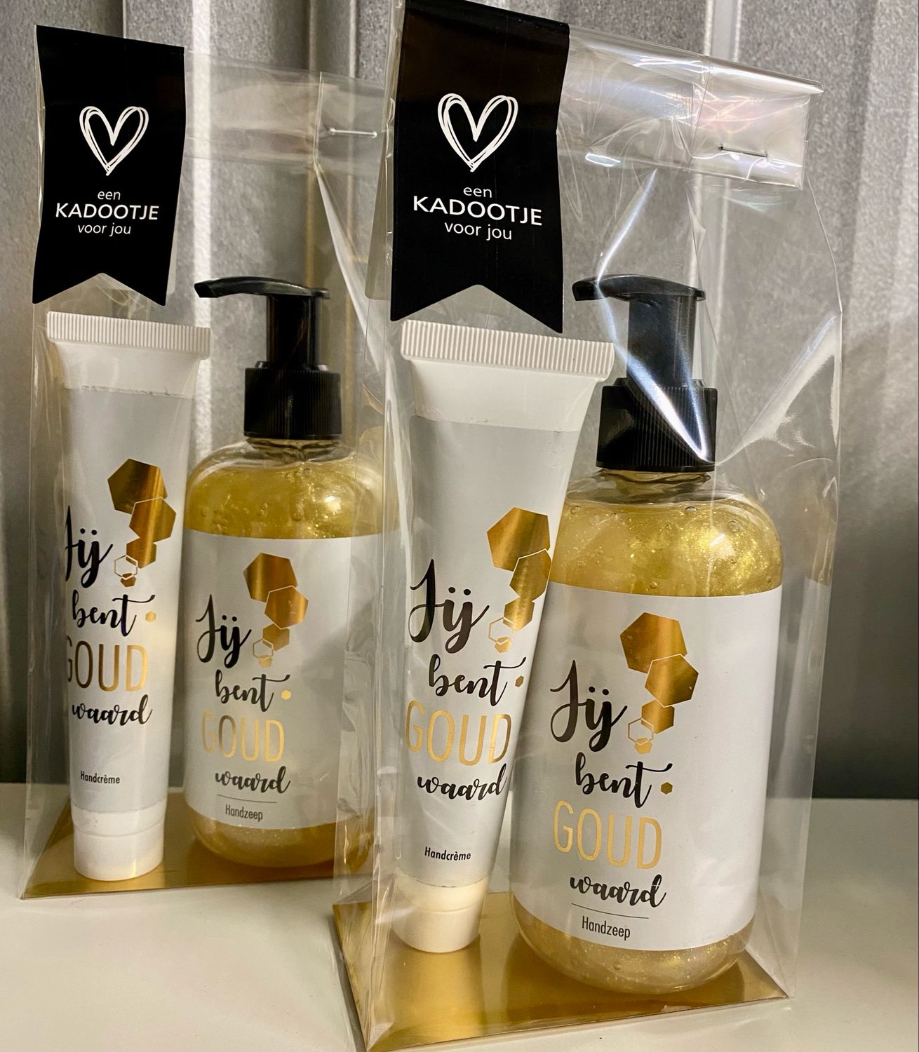 Love By Anne Cadeauset kadootje Voor Jou Goud Waard Handcreme&Handzeep