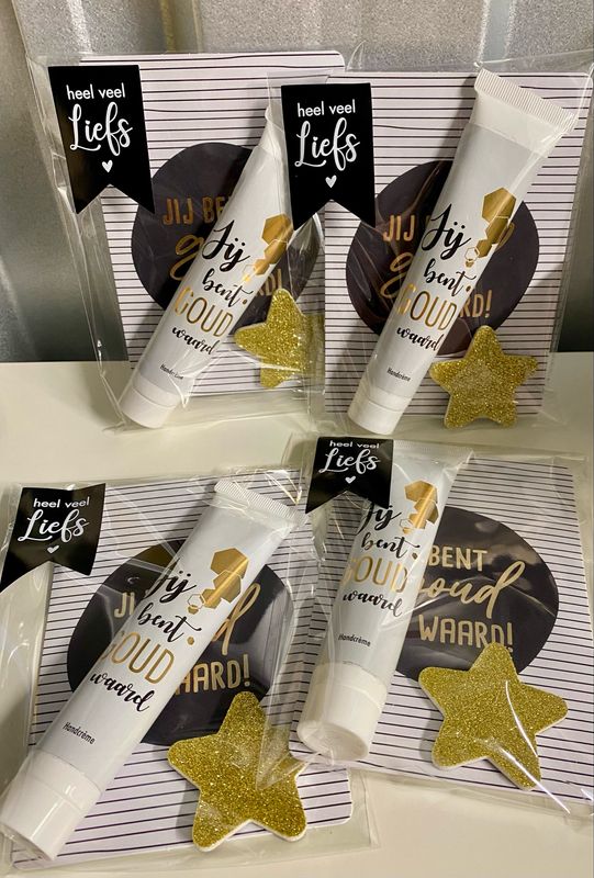 Love By Anne Cadeauset kadootje Voor Jou Goud Waard Handcreme