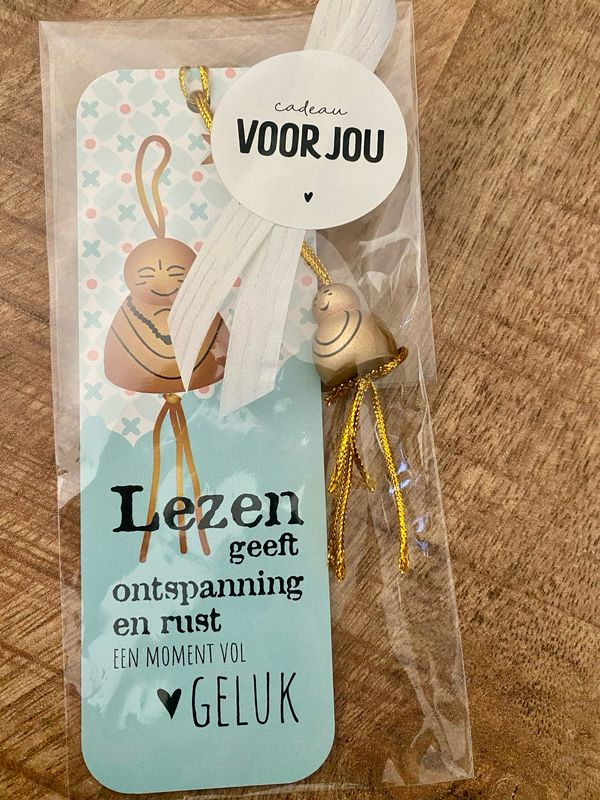 Gelukspresentje Boeddha Geluksboekenlegger