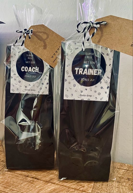 Blokbodemzakje Super Blij Coach / Trainer zoals jij!