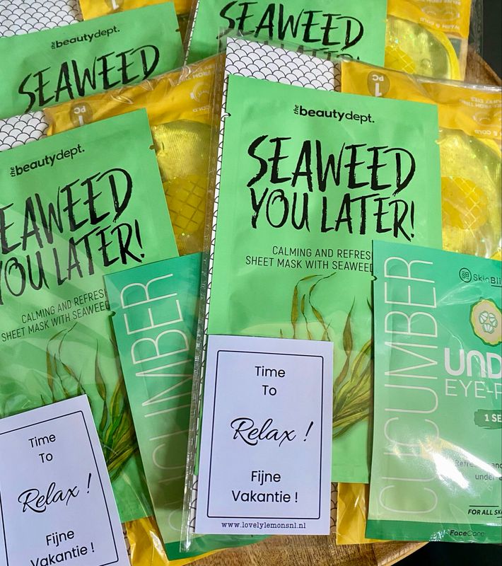 Cadeaupakketje Time To Relax Fijne Vakantie Cadeaupakketje Time To Relax Fijne Vakantie