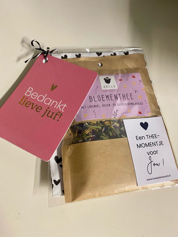 ARELO Bloementhee zakje - 25 gram