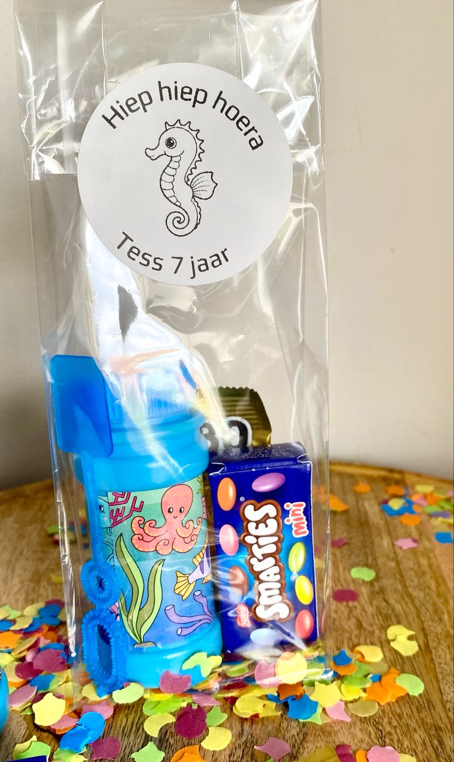 Traktatie Oceaan/Zeedieren Bellenblaas Met Of Zonder Snoepjes Traktatie Oceaan/Zeedieren Bellenblaas Met Of Zonder Snoepjes