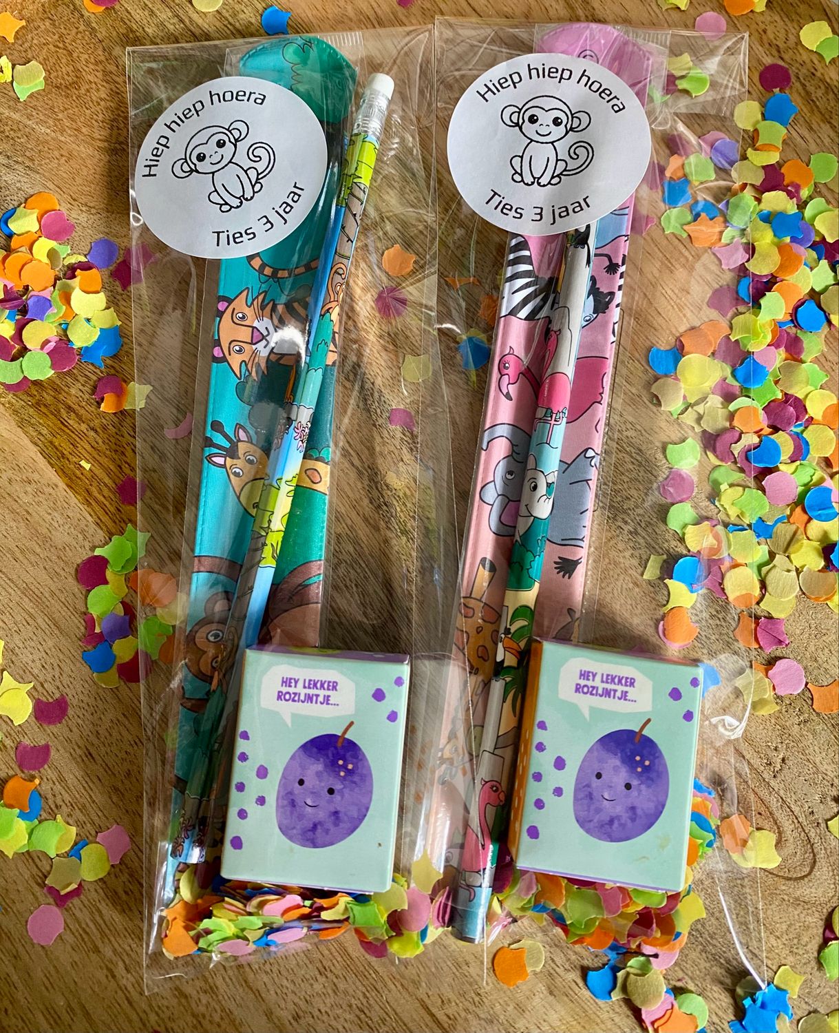 Traktatie Jungle/Safari Klaparmbandje Met Of Zonder Snoepjes Traktatie Jungle/Safari Klaparmbandje Met Of Zonder Snoepjes