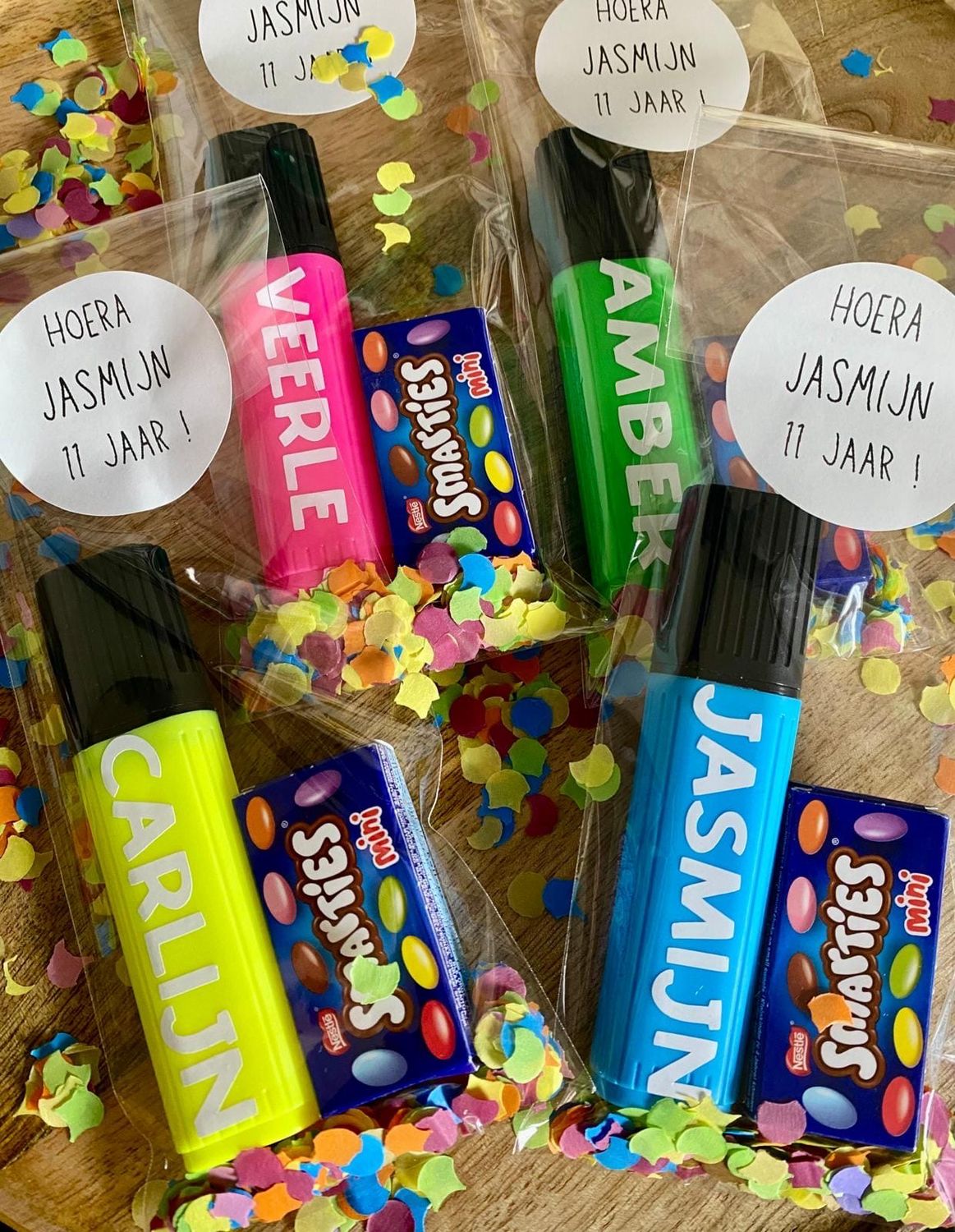 Traktatie Markeerstift Met Naam Met Of Zonder Snoepjes Traktatie Markeerstift Met Naam Met Of Zonder Snoepjes
