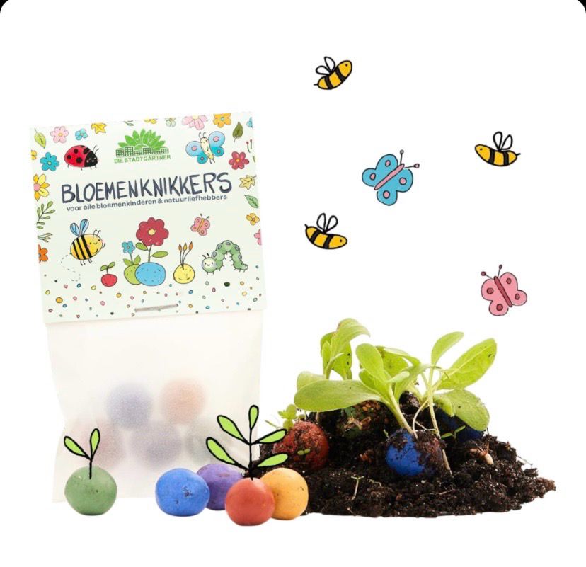 Die Stadtgärtner 5 stuks Bloemknikkers Die Stadtgärtner 5 stuks Bloemknikkers