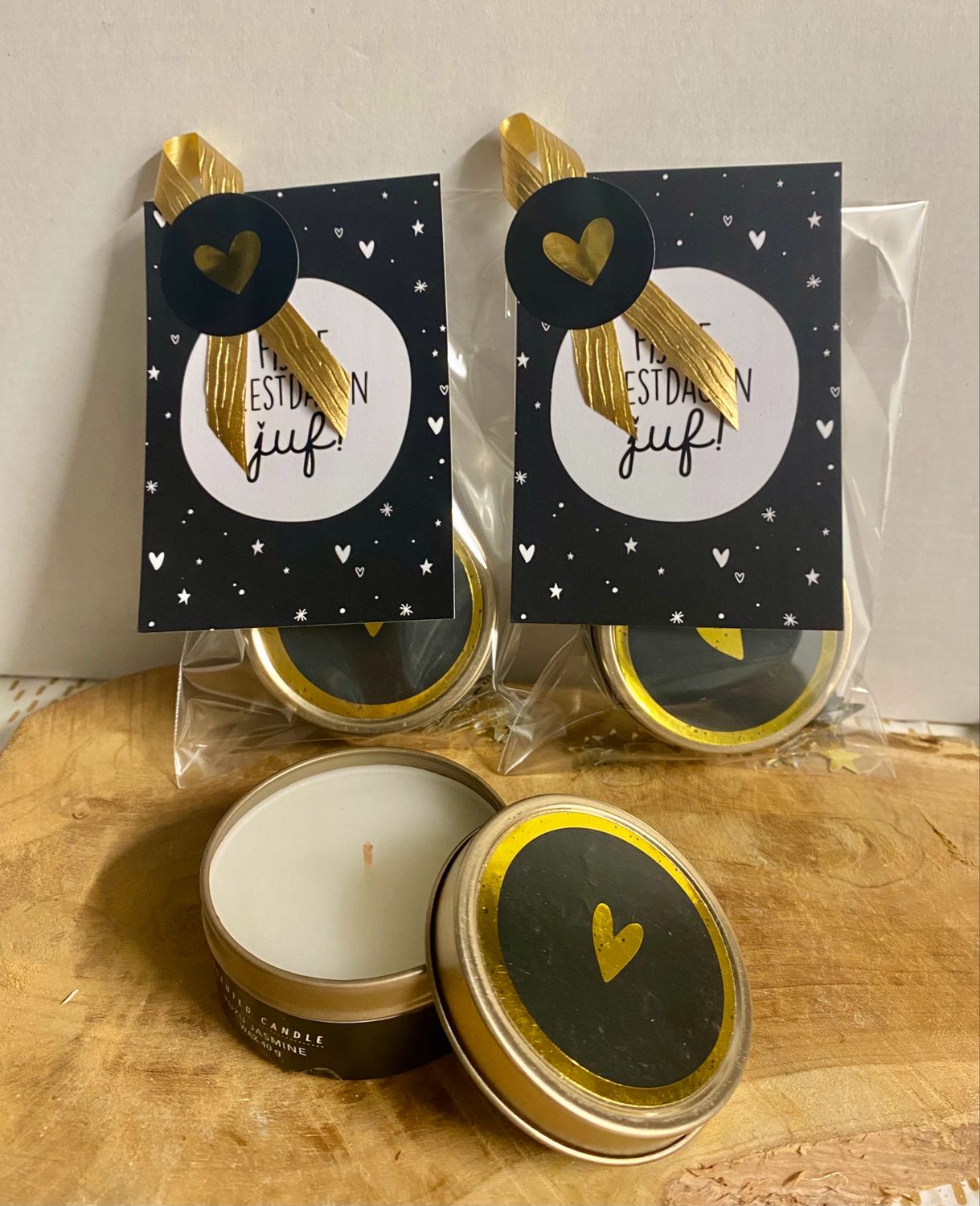 Fijne Feestdagen Juf Geurkaarsje Cadeau Fijne Feestdagen Juf Geurkaarsje Cadeau