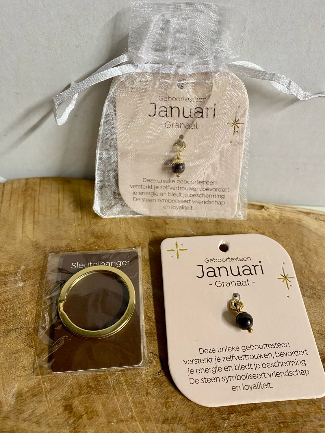 Miko Geboortesteen Aan Hangertje Collectie Miko Geboortesteen Aan Hangertje Collectie