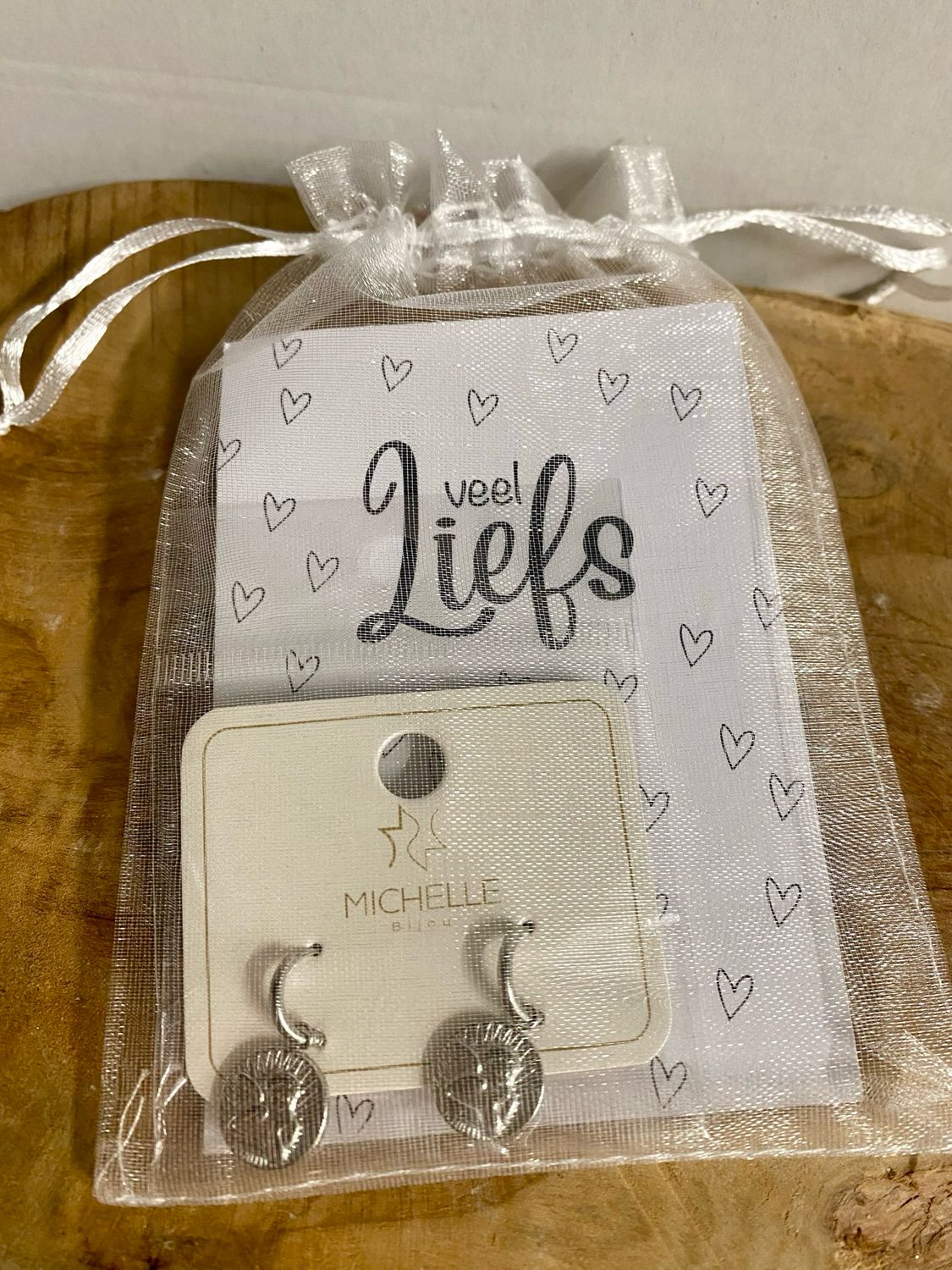 Cadeusetje Oorbellen Engeltje JE15521 - SILVER Stainless Steel Cadeusetje Oorbellen Engeltje JE15521 - SILVER Stainless Steel