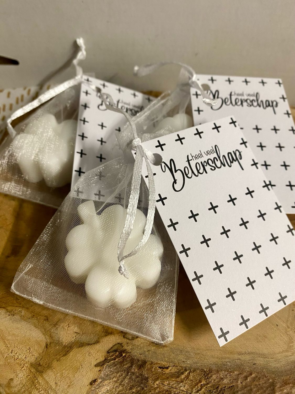 Presentje Beterschap Klaver Zeepje Presentje Beterschap Klaver Zeepje