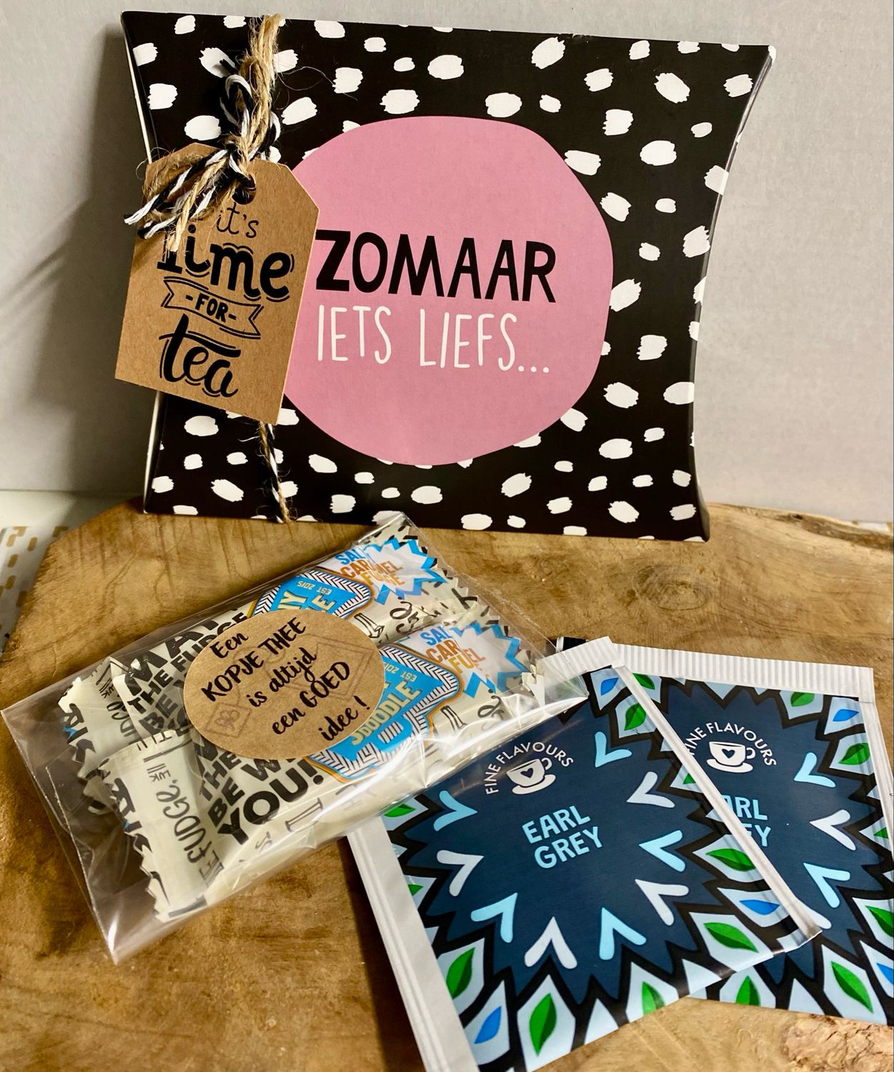 Theegeschenkje Zomaar Iets Liefs Theegeschenkje Zomaar Iets Liefs