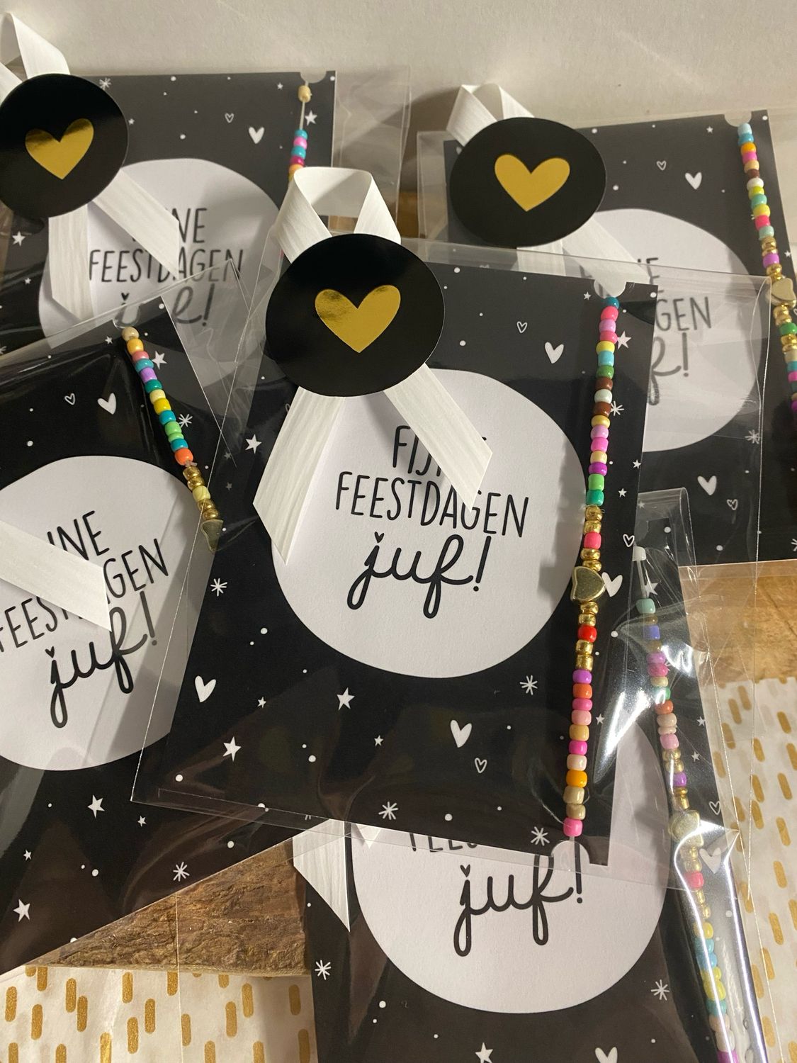 Kerst Presentje Juf Armbandje