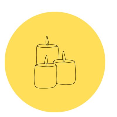 Cadeau’s Kaarsen (Met Tekst)