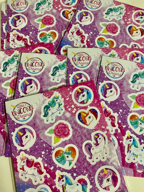 Trakteren - FUN STICKERS – MODEL: UNICORN 10 stks Trakteren - FUN STICKERS – MODEL: UNICORN 10 stks