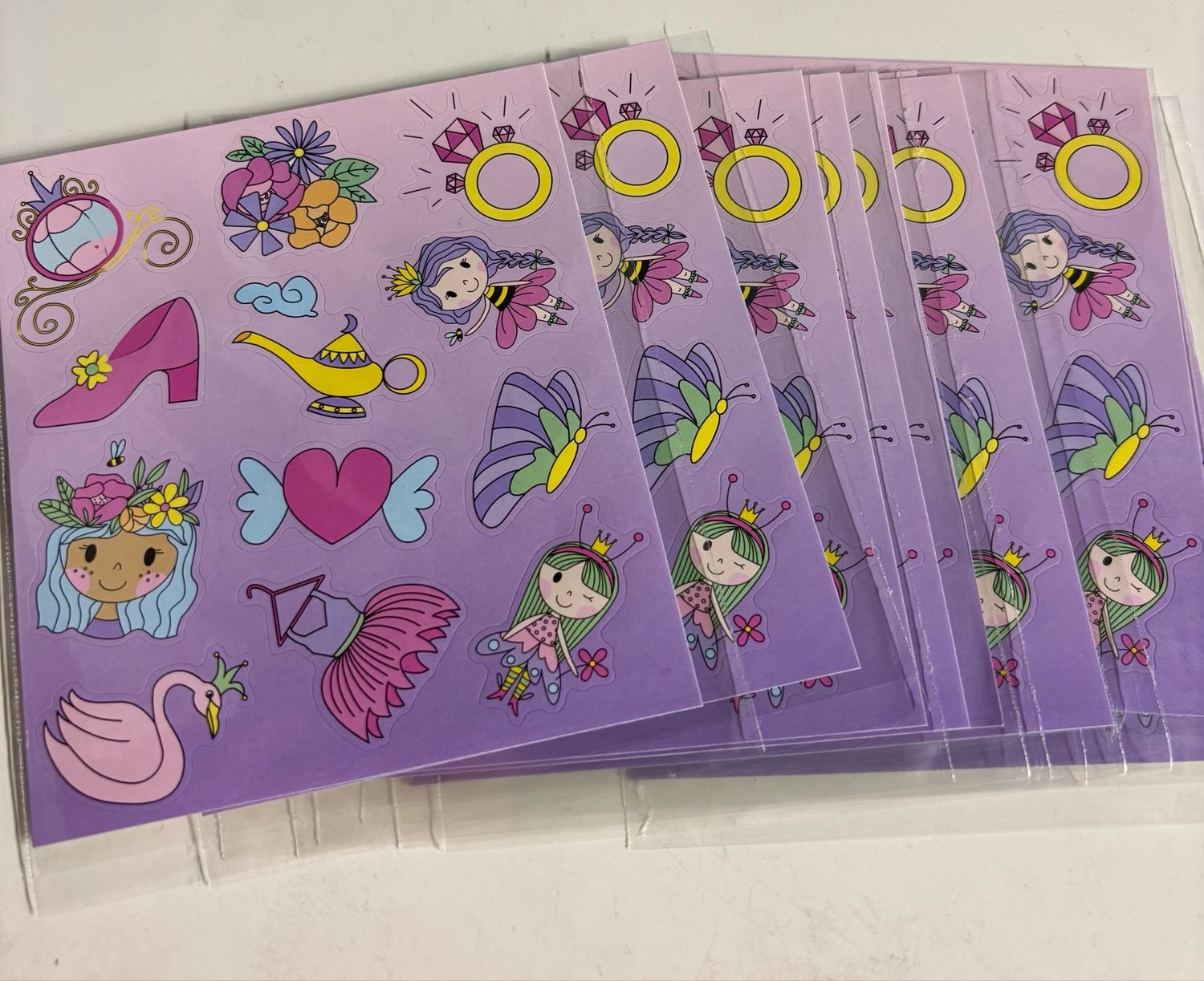 FUN STICKERS – MODEL: PRINCESSEN 10 stks