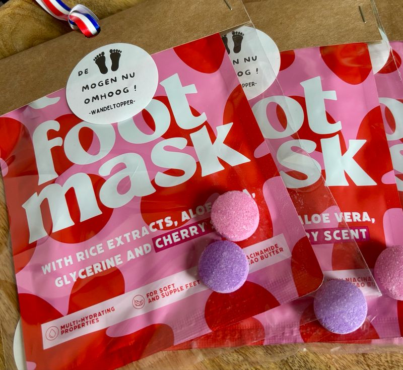 16. Avondvierdaagse : Voetmasker Relaxmomentje