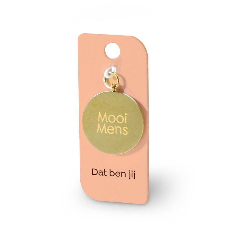 Miko Gouden Charm - Mooi mens