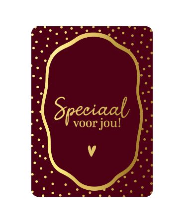 KP® Wenskaarten A6 - Speciaal voor jou + stippen KP® Wenskaarten A6 - Speciaal voor jou + stippen