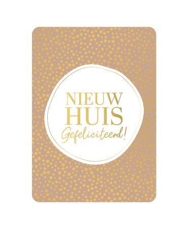 KP® Wenskaarten A6 - Nieuw huis gefeliciteerd KP® Wenskaarten A6 - Nieuw huis gefeliciteerd