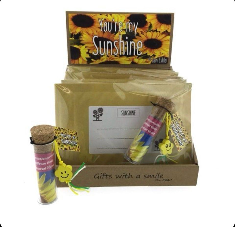 You’re my Sunshine – Zonnebloem POST biologische bloemzaadjes