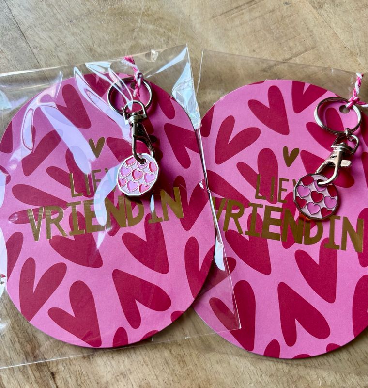 Lieve Vriendin Kaartje Winkelwagenmuntje Lieve Vriendin Kaartje Winkelwagenmuntje