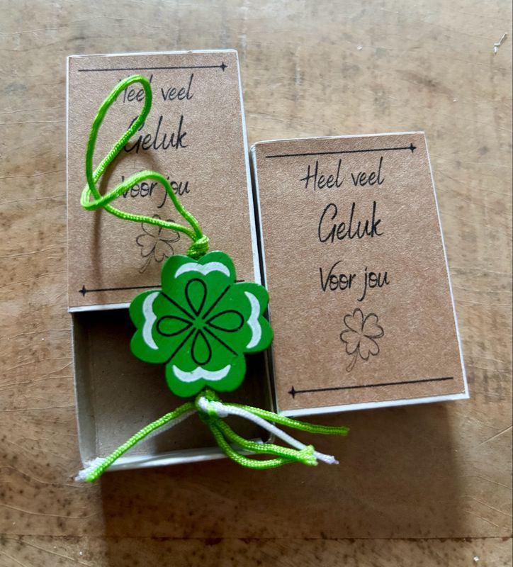 Wensdoosje - Heel Veel Geluk Voor Jou Wensdoosje - Heel Veel Geluk Voor Jou