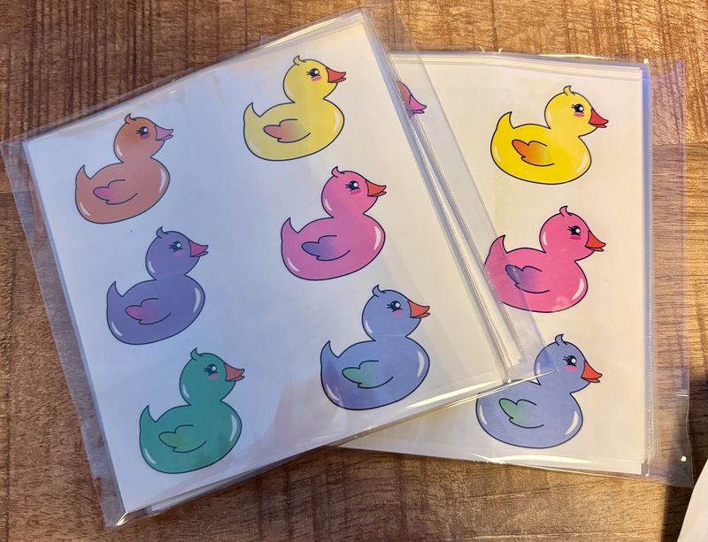 FUN TATTOO’S – MODEL: Badeendjes Eendjes 10 stks