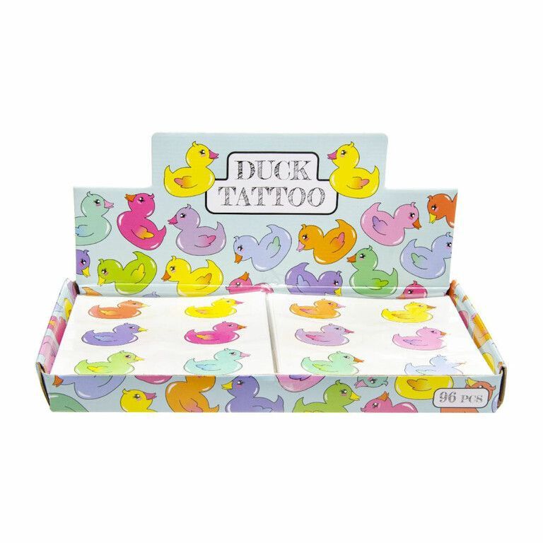 FUN TATTOO’S – MODEL: Badeendjes Eendjes 10 stks