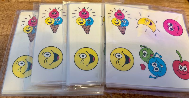FUN TATTOO’S – MODEL: Smiley 10 stks