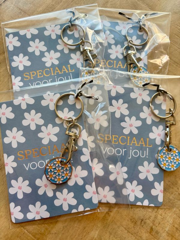 Speciaal Voor Jou Minikaartje &Winkelwagenmuntje