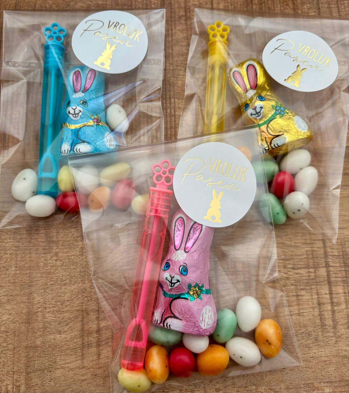 Paastraktatie / Paaspresentje Haasje & Bellenblaas Paastraktatie / Paaspresentje Haasje & Bellenblaas