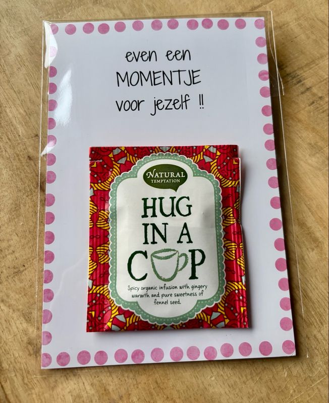 Theekaartje Even Een Momentje Voor Jezelf Theekaartje Even Een Momentje Voor Jezelf