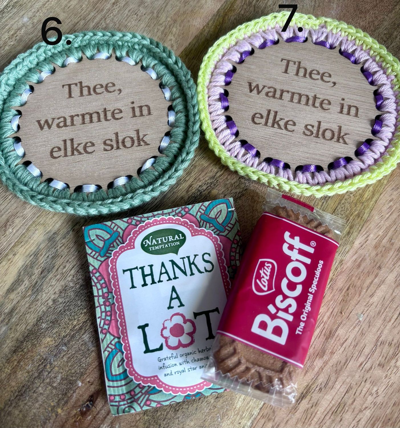 Juffen Theegeschenkje Thee Warmte In Elke Slok