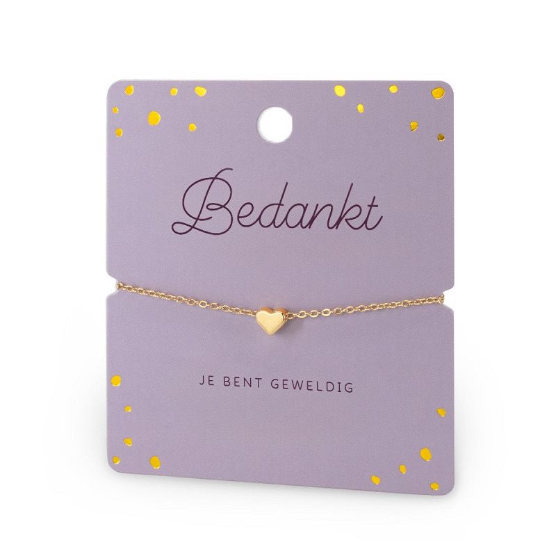 Miko Hart Armband - Bedankt